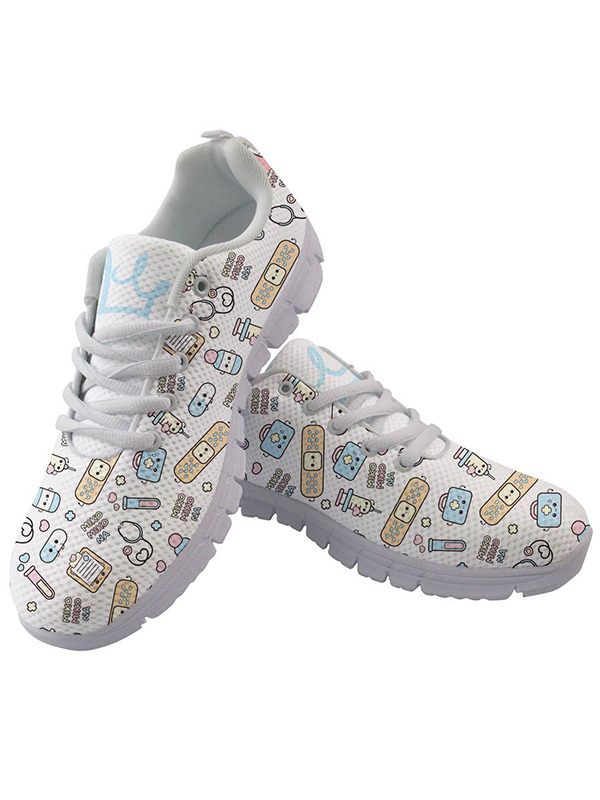 Sneakers Tenis modelo Sanitario (Blanco) | Suela Blanca