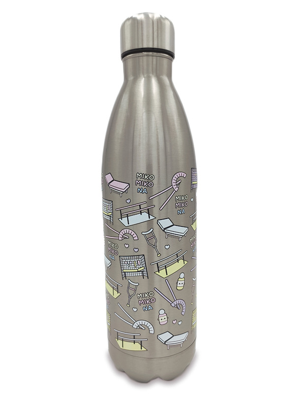 Botella Térmica Acero Inoxidable 1 Litro | Modelo Fisio (Acero)