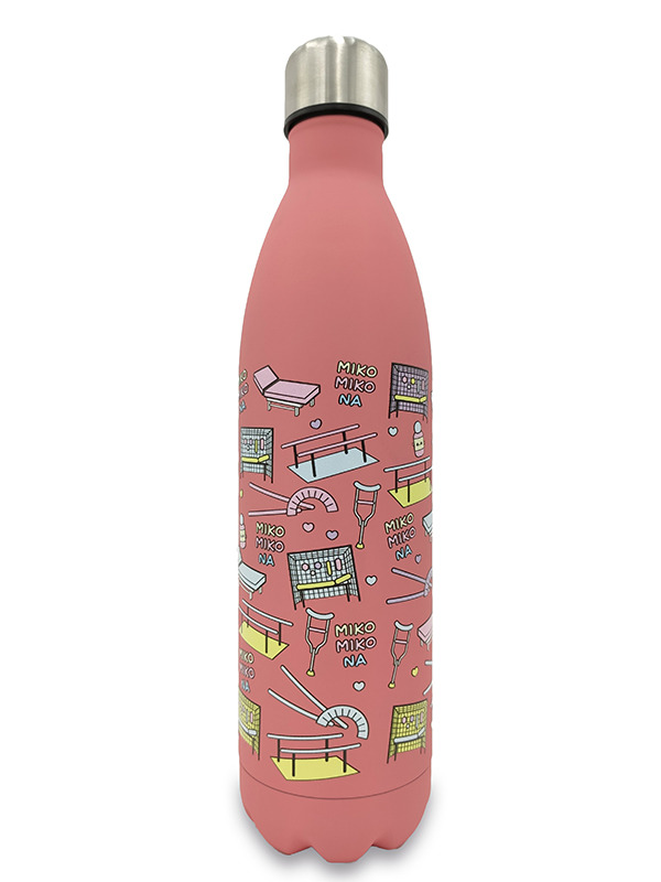 Botella Térmica Acero Inoxidable 750ml | Modelo Fisio (Rosa)