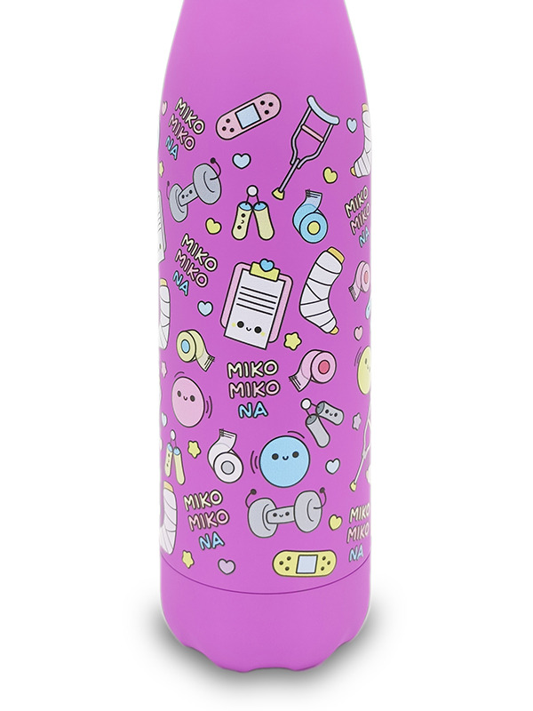 Botella Térmica Acero Inoxidable 750ml | Modelo Fisio Pop (Púrpura)