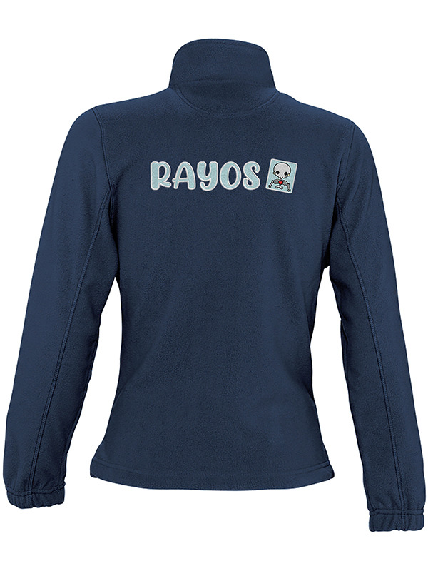 Chaqueta Polar modelo Rayos | Mujer | Color Azul Marino