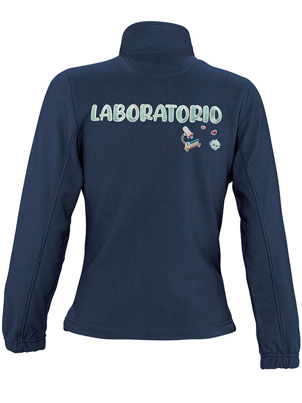 Chaqueta Polar modelo Laboratorio | Color Azul Marino